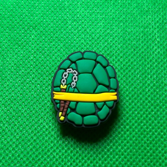 🌼 (3/$8 or 5/$15) NEW “90’s Teenage Mutant Ninja Turtles” Croc Shoe Charm TMNT - Picture 1 of 1